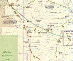 Oodnadatta Track Map Westprint
