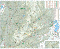 Kosciuszko Alpine Area (NSW) Topographic Map by Spatial Vision