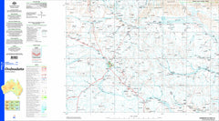 Oodnadatta SG53-15 Topographic Map 1:250k