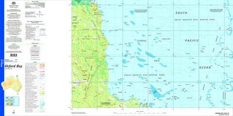 Orford Bay SC54-16 Topographic Map 1:250k