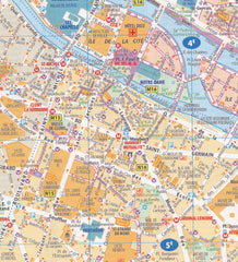 Paris Michelin 54 Street Map