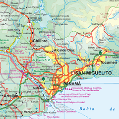 Panama ITMB Map