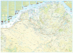 Pilbara - Kimberley Laminated Wall Map QPA