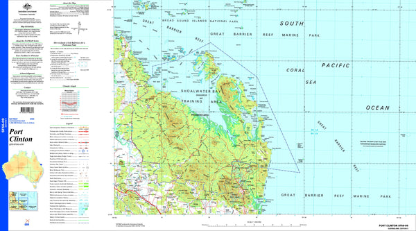 Port Clinton SF56-09 Topographic Map 1:250k