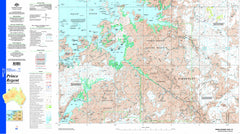Prince Regent SD51-16 1:250k Topographic Map