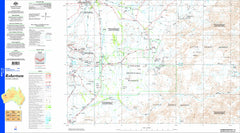 Robertson SF51-13 Topographic Map 1:250k