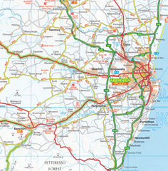 Scotland AA Road Map 9