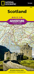 Scotland National Geographic Folded Map