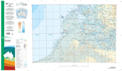 SE-51 Broome 1:1 Million General Reference Topographic Map