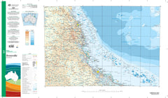 SE-55 Townsville 1:1 Million General Reference Topographic Map