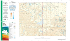 SF-52 Lake Mackay 1:1 Million General Reference Topographic Map