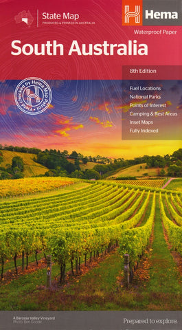 South Australia Hema State Map