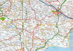 South East England AA Road Map 3