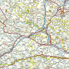 Northern Spain - Camino de Santiago - Way of St James National Geographic Folded Map