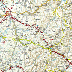 Northern Spain - Camino de Santiago - Way of St James National Geographic Folded Map