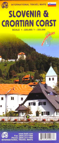 Croatian Coast & Slovenia ITMB Map
