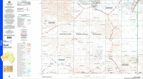 Scott SG52-06 Topographic Map 1:250k 