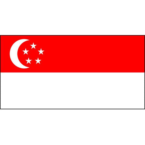 Singapore Flag 1800 x 900mm