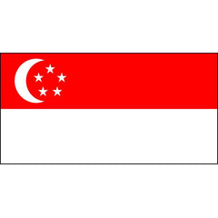 Singapore Flag 1800 x 900mm