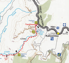 Six Foot Track Map DPE