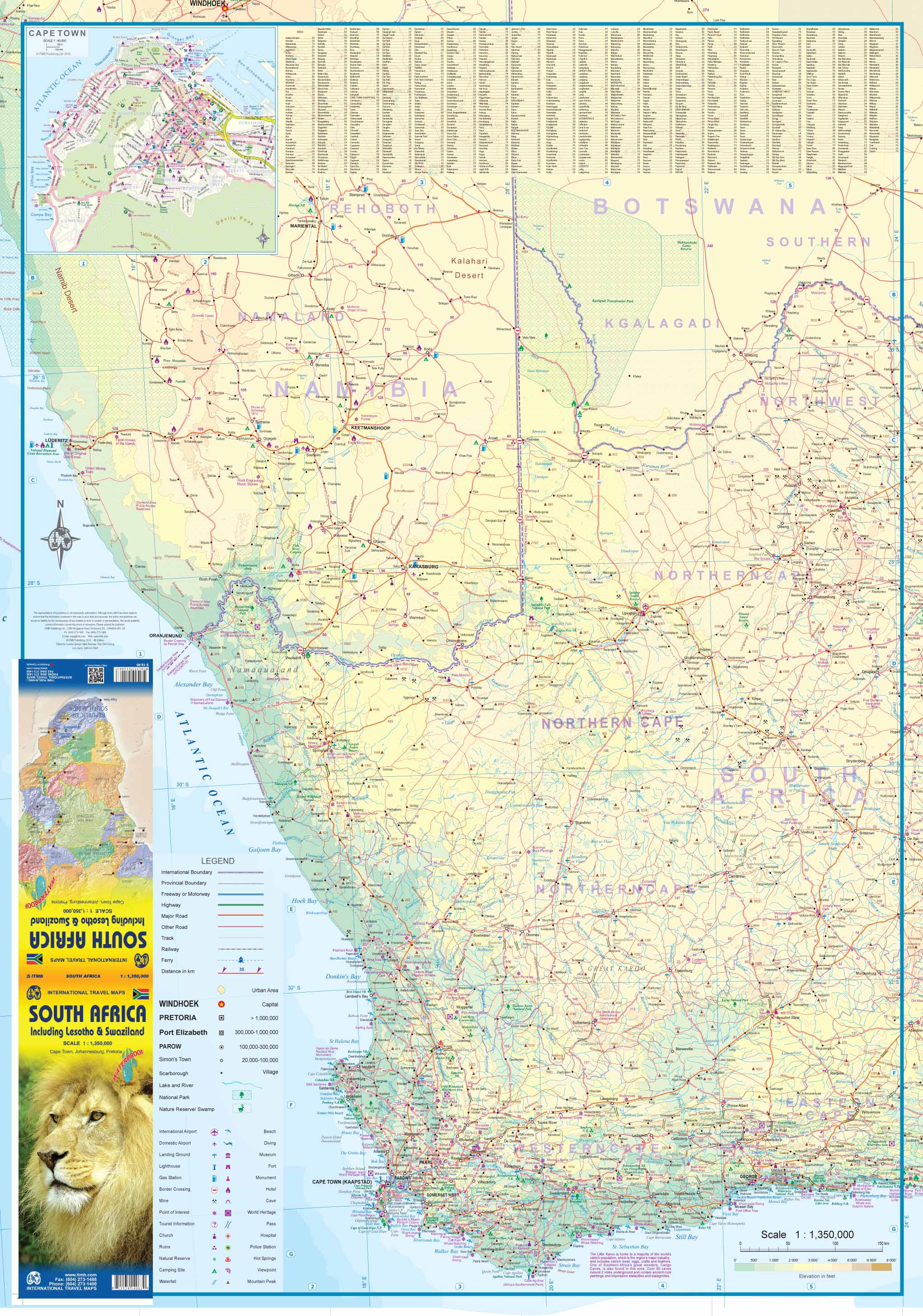 Simple Sa Map Abc Maps Of South Africa