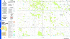 South Lake Woods SE53-09 Topographic Map 1:250k