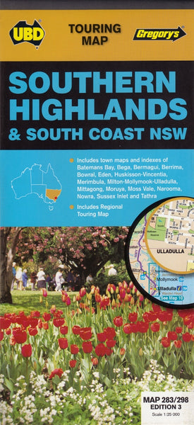 Southern Highlands & South Coast NSW UBD Map 283/298
