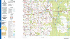 Southern Cross SH50-16 Topographic Map 1:250k 