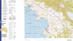 Streaky Bay SI53-02 Topographic Map 1:250k