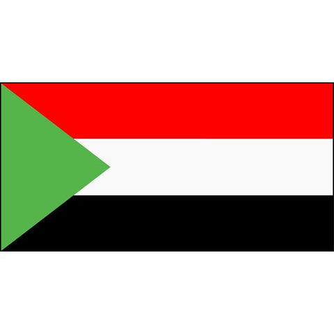 Sudan Flag 1800 x 900mm
