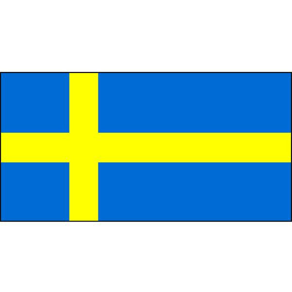 Sweden Flag 1800 x 900mm