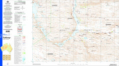 Tabletop SF51-11 Topographic Map 1:250k