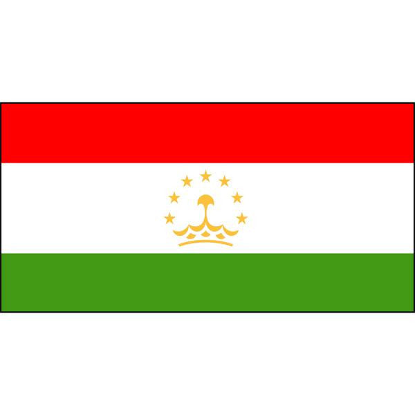 Tajikistan Flag 1800 x 900mm