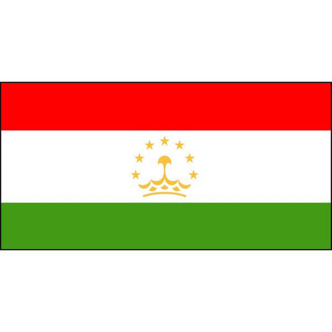 Tajikistan Flag 1800 x 900mm