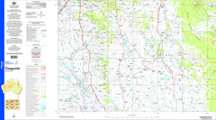 Tangorin SF55-05 Topographic Map 1:250k