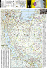 Tanzania, Rwanda, Burundi National Geographic Folded Map