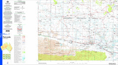 Tarcoola SH53-10 Topographic Map 1:250k