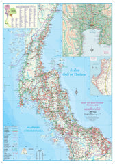 Bangkok & Thailand South ITMB - Thailand Map