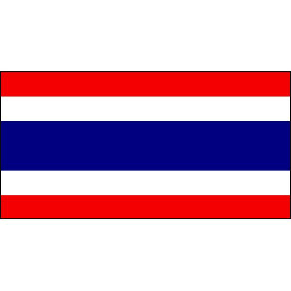 Thailand Flag 1800 x 900mm