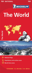 World Michelin Europe Centred Map