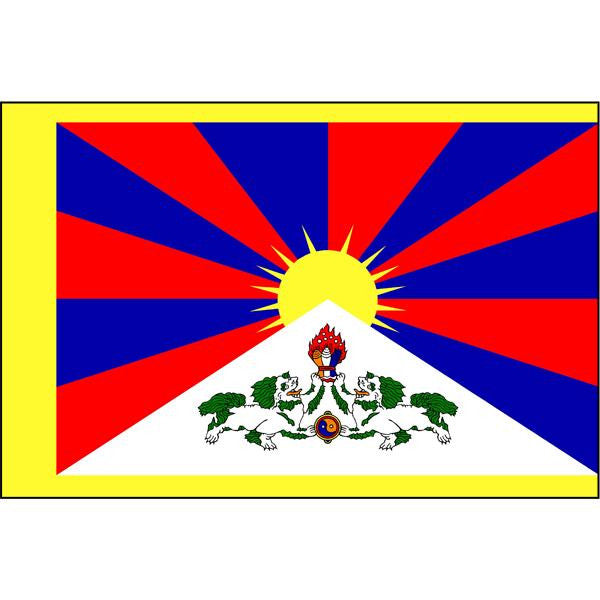 Tibet Flag 1350 x 900mm