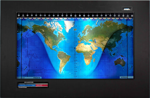 Original Kilburg Geochron Topographical - Black Anodized