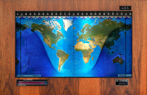 Original Kilburg Geochron Topographical - Black Hickory Veneer