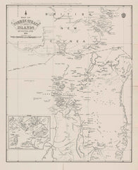 Torres Strait Islands Wall Map 1892