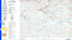 Turee Creek SF50-15 Topographic Map 1:250k 