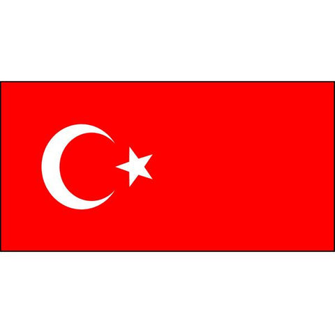 Turkey Flag 1800 x 900mm