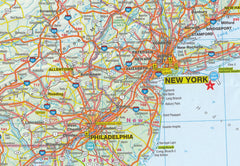 USA East Marco Polo Map — interior map detail