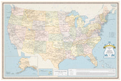 Marvellous Map of Genuine American Place Names