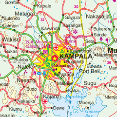 Uganda ITMB Map