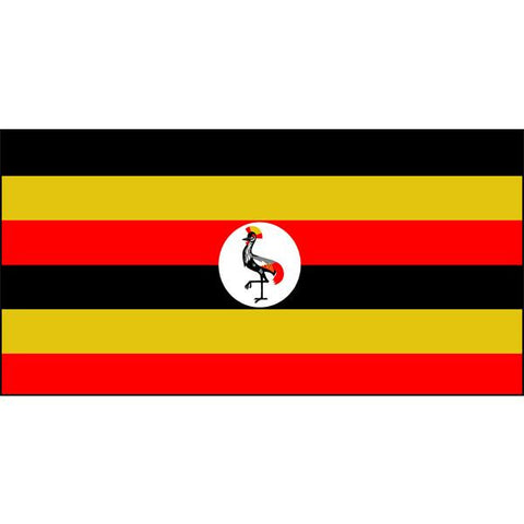 Uganda Flag 1800 x 900mm